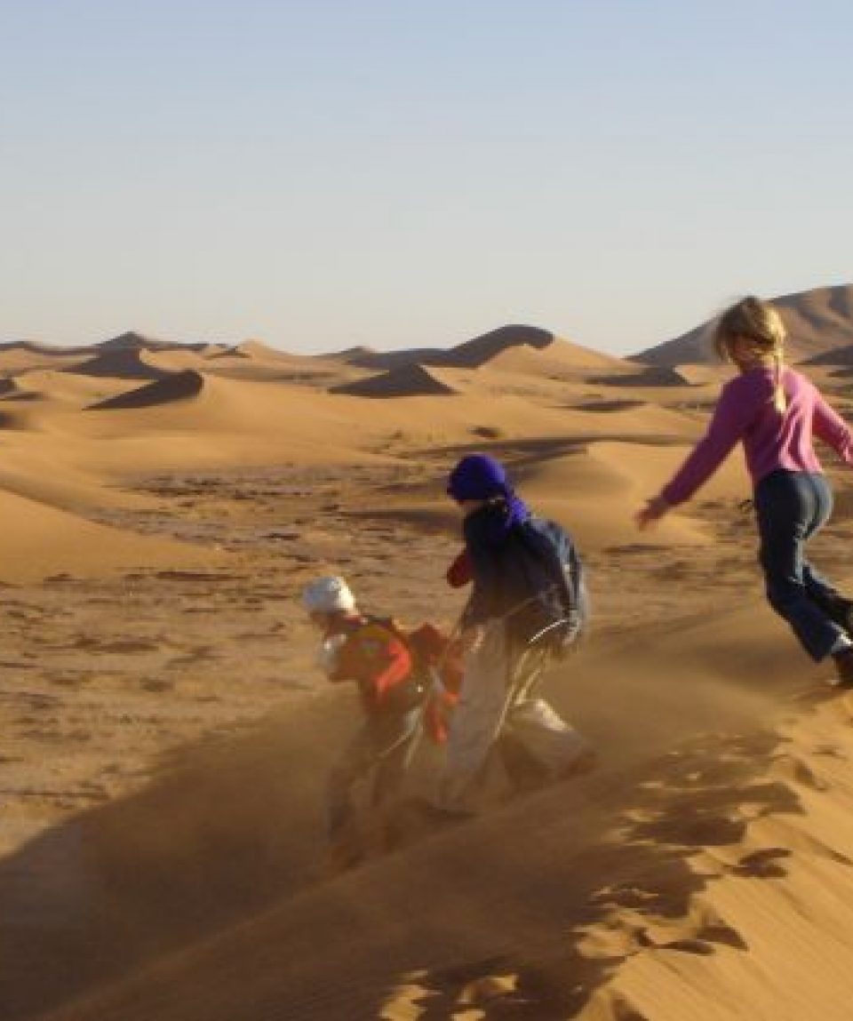Trek desert Maroc en famille