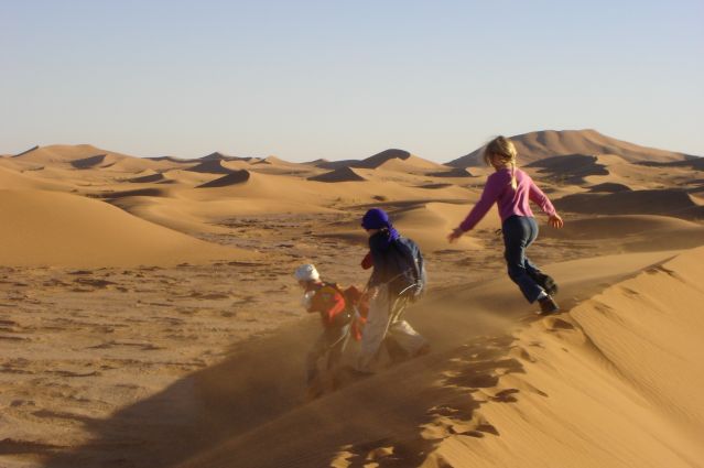 Trek desert Maroc en famille 