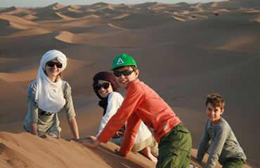 Trek desert Maroc en famille5