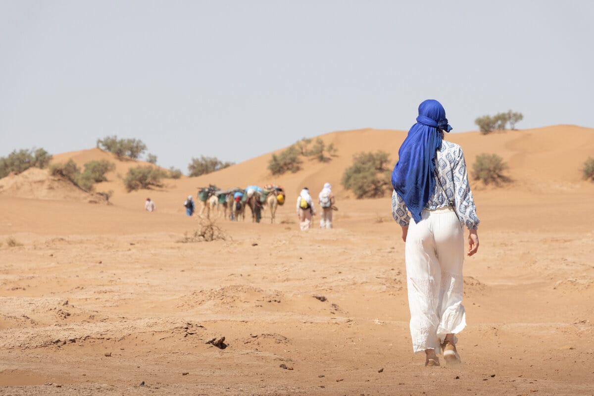 Trek la Reine de Saba, trek désert Maroc femme